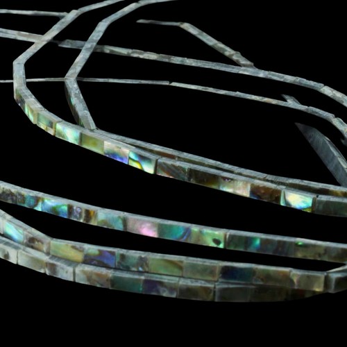 8x Abalone Shell Binding Purfling Guitare Luthier Flexible 16"x5/64" (400x2mm) 2A - Photo 14/18