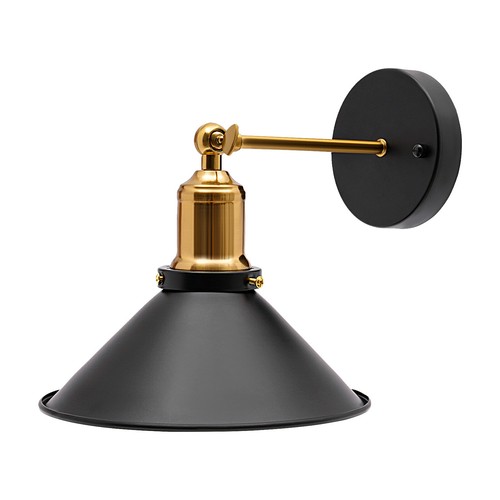 Vintage Wall Industrial Sconce Lamp Plug In Fixture Bedroom Swing Arm Wall Light - Picture 8 of 14
