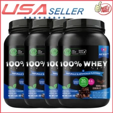MENXI 100% Whey Protein Powder 2LB Muscle Support & Recovery Chocolate Flavor