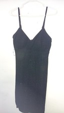 Iris Sparkly black spaghetti Strap dress size large