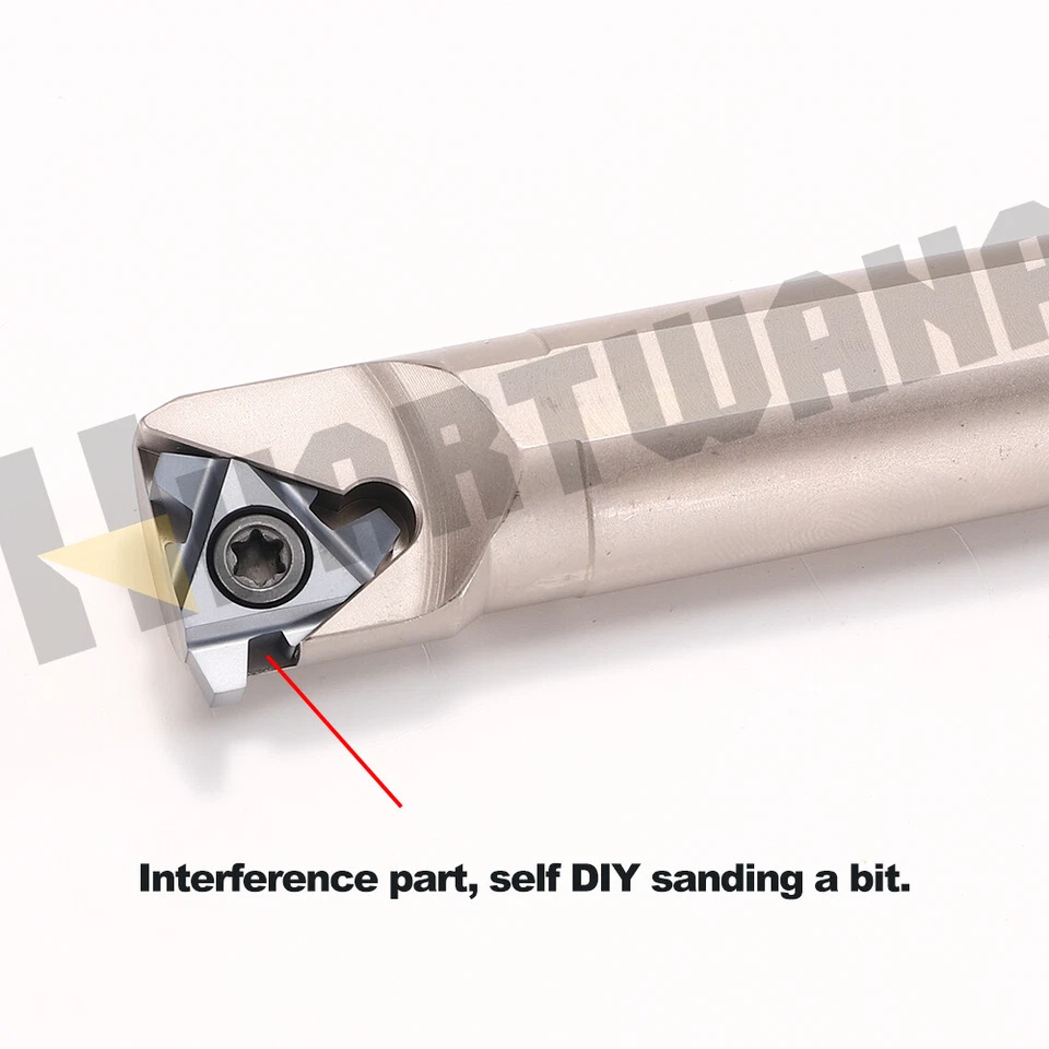Lathe Internal Threading Boring Bar Indexable Threading Inserts 29° 22IR4ACME - Image 4 of 4