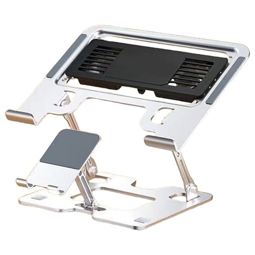 Ergonomic 2 in 1 Laptop Phone Stand Adjustable Height Bracket for Laptop Phone - Bild 2 von 10