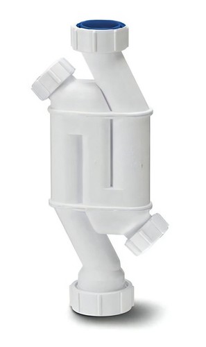 Polypipe WST2 – Straight Through Trap 32mm X 32mm Outlet 2 Cleaning Eye's - Picture 5 of 6