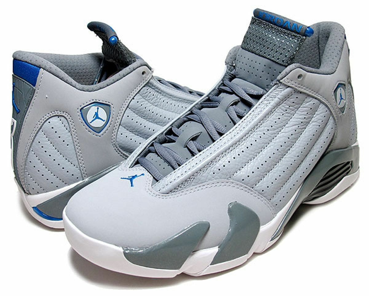 NIKE AIR JORDAN 14 RETRO WOLF GREY Sz 10 AUTHENTIC 1 3 4 9 11 12