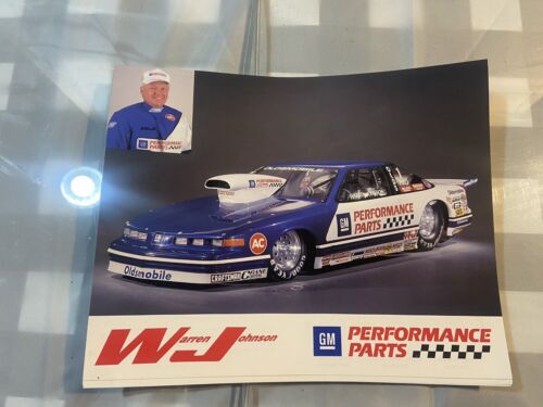 GM Performance Pièces Warren Johnson Racing Document Photo 8""x 10"" 1994 NHRA - Photo 1/2