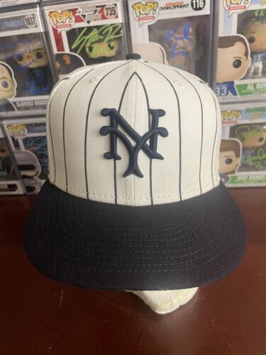 New York Giants New Era 59fifty Nadelstreifen mit Polo Grounds Patch 7 1/2