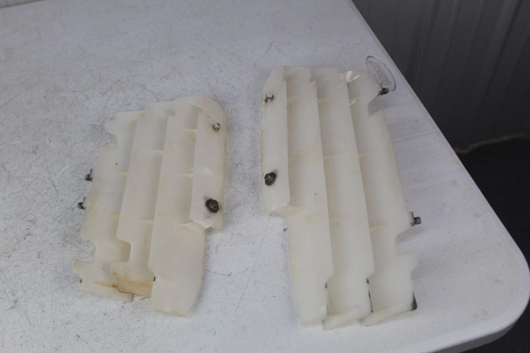 2006 - 2008 Kawasaki KX450F OEM Radiator Guard Louver Screen set
