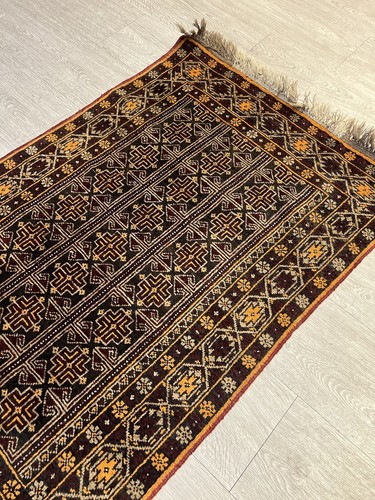 Wunderschöne Handgeknüpfte Afghane Carpet Baluch Balutsch Ca 140X86 cm - Bild 6 von 11