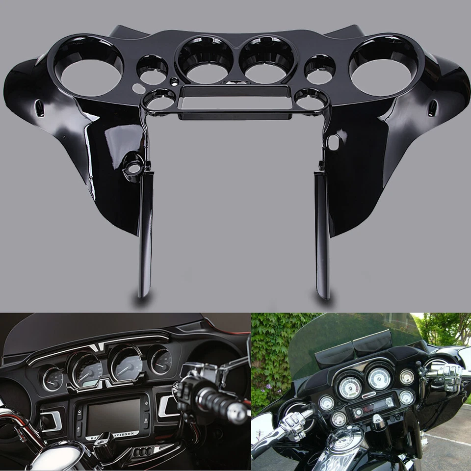 Batwing Outer / Inner Fairing / Switch Cap For Harley Electra Street Glide 96-13 - Image 2 of 4