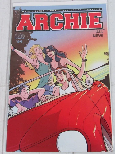 Archie #29c May 2018 Archie Comics Pete Woods Car Variant