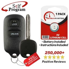 For Gq43vt14t Toyota Solara Keyless Entry Remote Fob Car + 4C Key