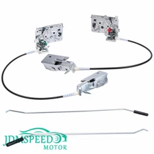 Door Latch Lock & Cable Rod Assembly For 92-97 Ford F-series Pair Right & Left