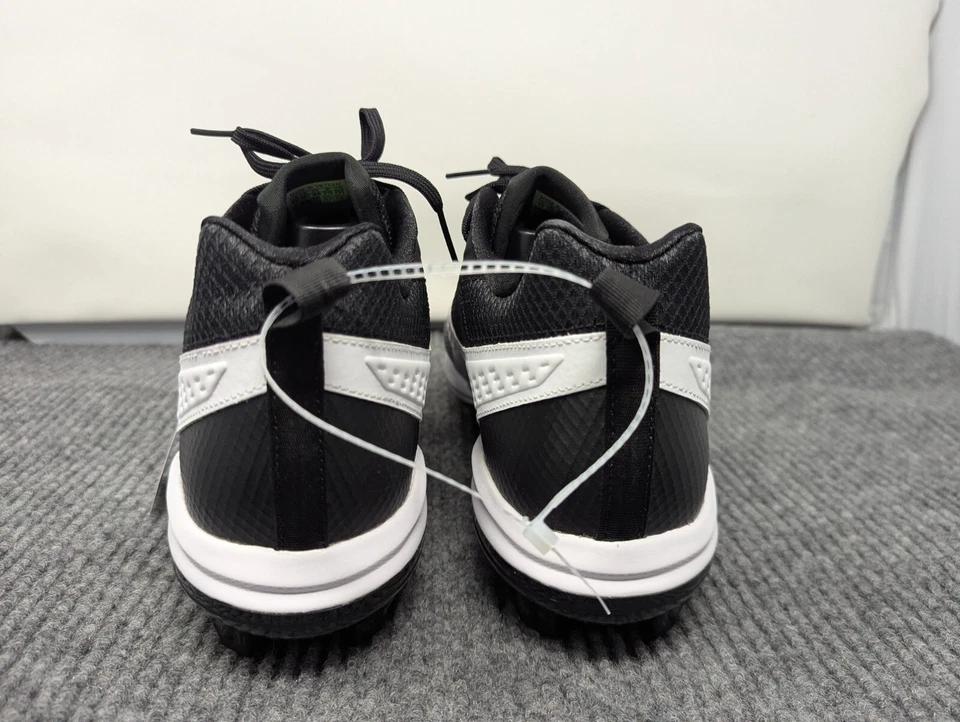 Taglia 13 Uomo - Adidas Icon 8 TPU Nero Bianco Tacchetti Baseball NUOVI con etichette - Immagine 4 di 4