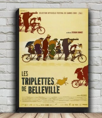 Les Triplettes De Belleville Movie Poster