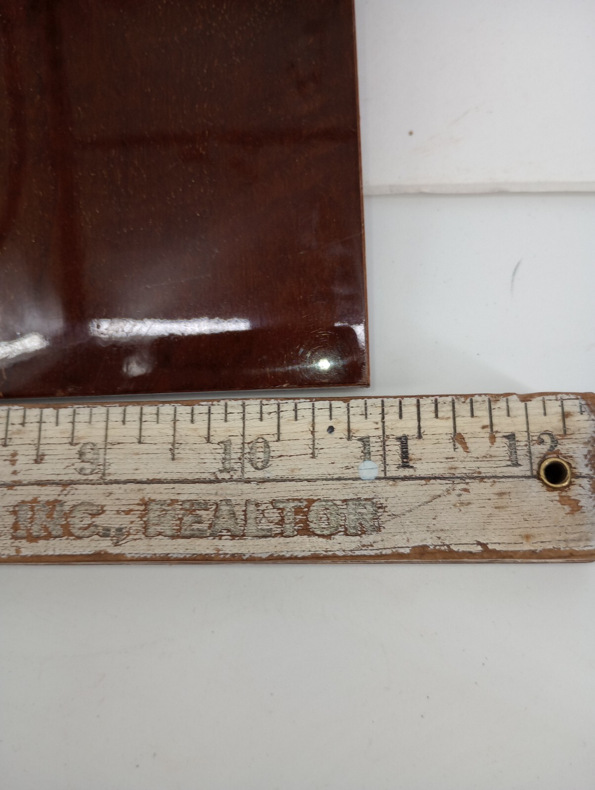 MCM Vintage Marquetry Inlaid Wood Plaque ~ Floral Design 23 In X 11 In