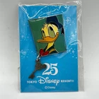 Tokyo Disney Resort Pin TDR 25th Anniversary No.5 Donald