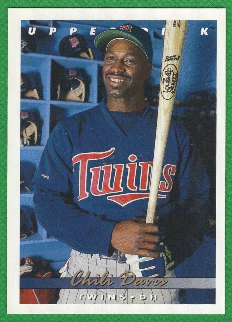 Chili Davis - 1993 Upper Deck #239 - Minnesota Twins Baseball Card | eBay