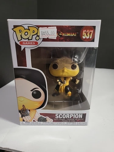 Funko Pop! Scorpion #537 Pop! Games Mortal Kombat,,#10