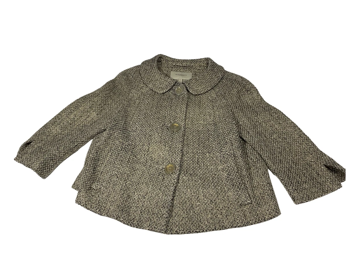 Burberry cheap tweed jacket