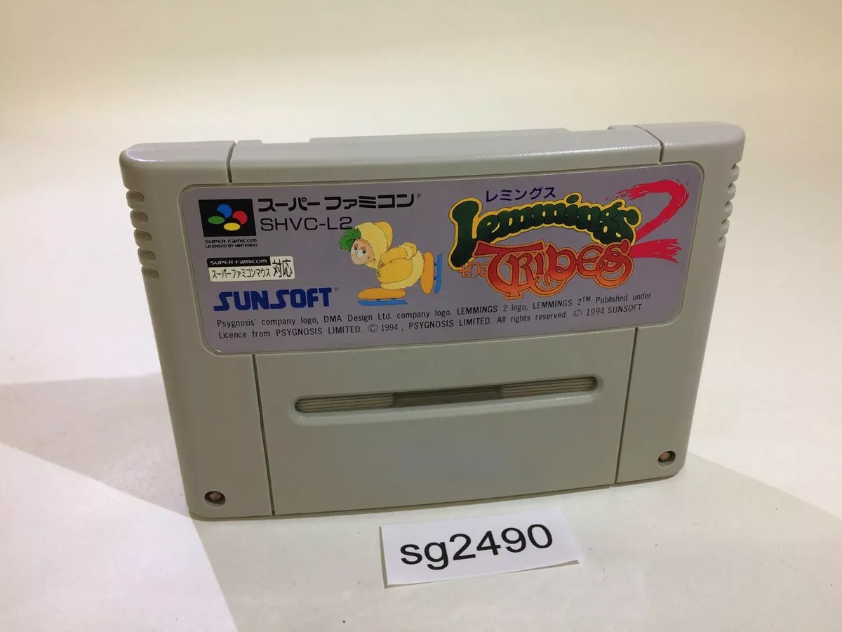 Lemmings 2: The Tribes, Super Famicom (Super NES Japanese Import)