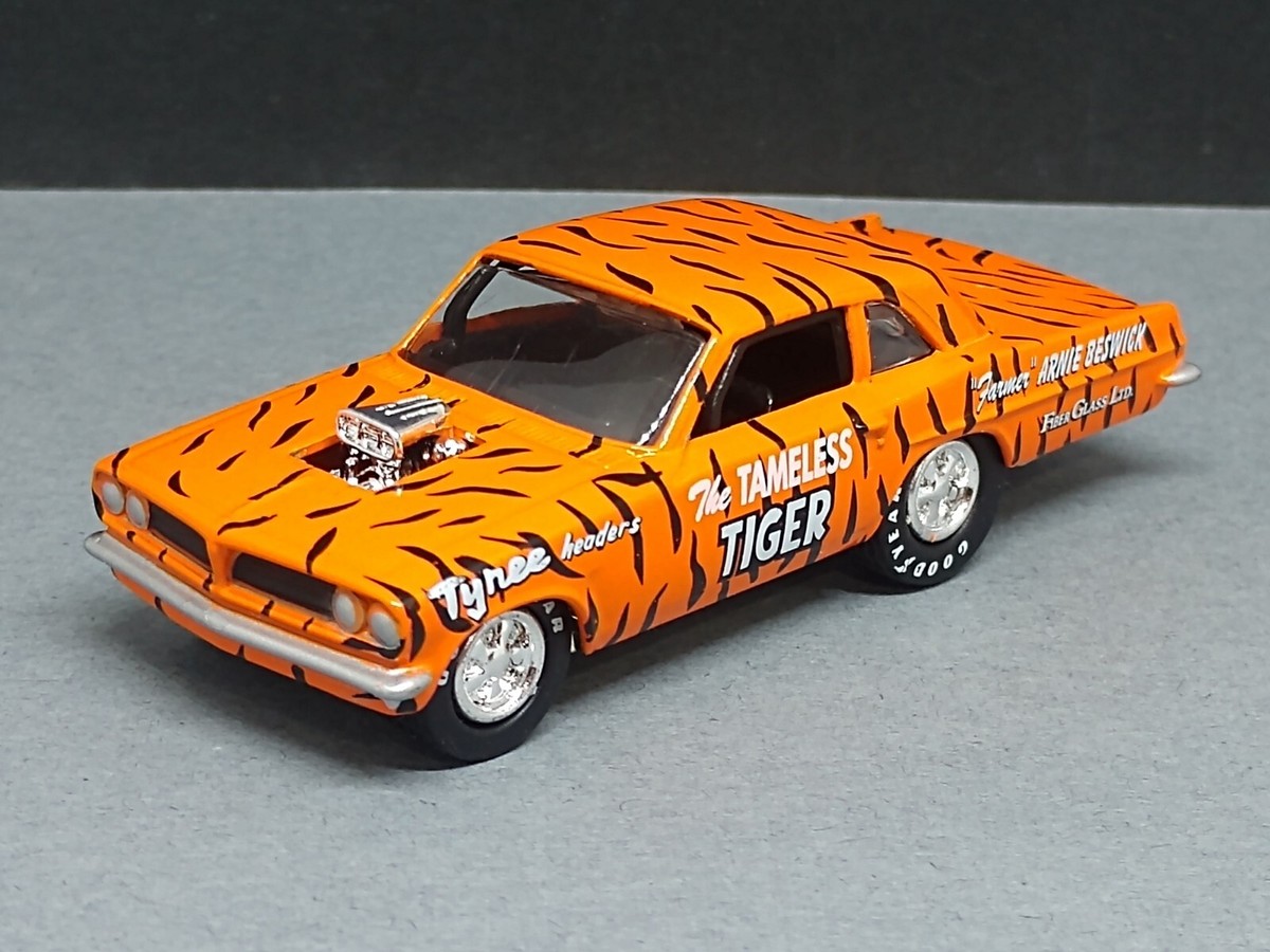 ARNIE BESWICK'S TAMELESS TIGER NHRA WHEELSTANDER LIMITED EDITION