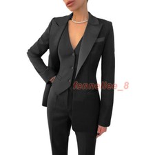 Women 3Pcs Suits Set Wedding Pantsuits Formal Women Suits Office Sets Business