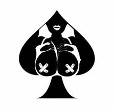 Spade Temporary Tattoo