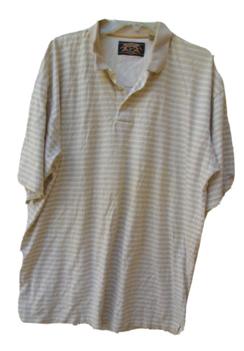 vintage Reebok Golf Men's Polo Shirt  Size XL Beig
