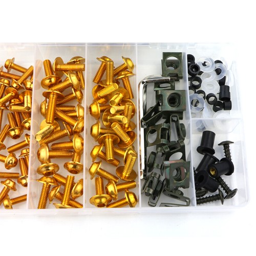 Fairing Bolt Kit Bodywork Screw Fit For Suzuki HAYABUSA GSXR1300 GSF600