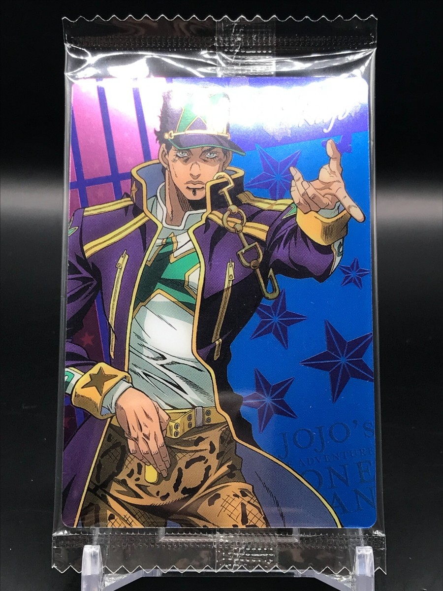 jotaro様　カタログ・パーツリストセット Jotaro Kujo JOJO'S BIZARRE ADVENTURE Wafer Card TCG BANDAI JAPAN