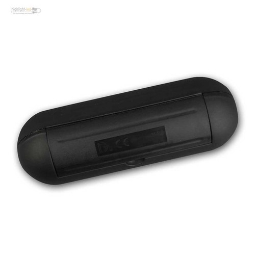 Sicherheitsbox Schwarz fü Schuko Stecker IP44 Kabelbox Box Schutz Kabel Regenbox - Afbeelding 1 van 6