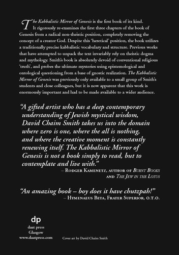 The Kabbalistic Mirror of Genesis by David Chaim Smith (First Edition/Paperback) - Picture 2 of 9