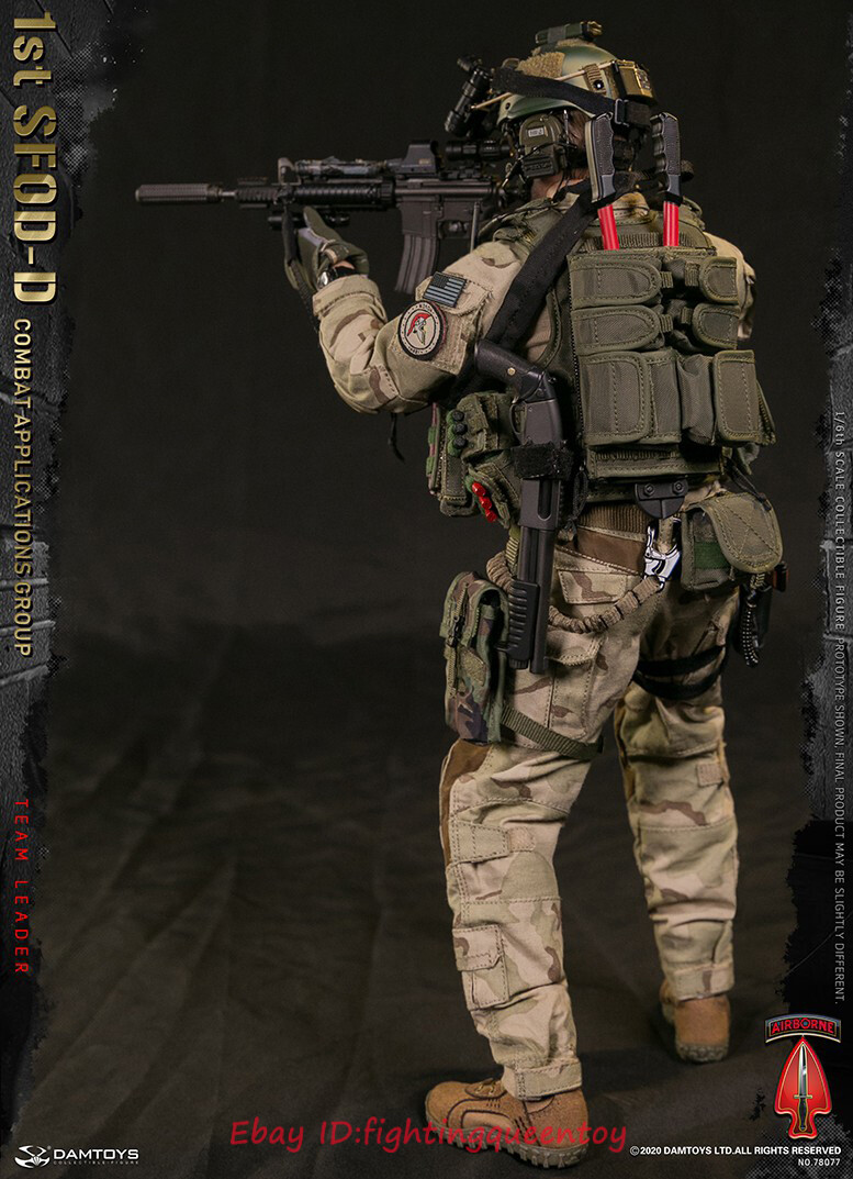 DAMTOYS 78077 1st SFOD-D Combat Applications Group TEAM 1/6 Figure