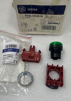 5 Pcs GE P9XLD52610 Pilot light (green)