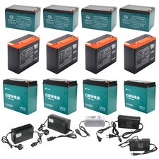 6-DZM-20 6-DZM-12 20ah 12Ah 24AH Battery w/ Nut Bolt for Go Kart Mobility Bike
