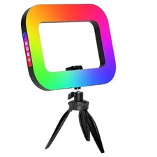 RGB Handheld Fill Light Portable Cell Phone Live Special Rechargeable1011
