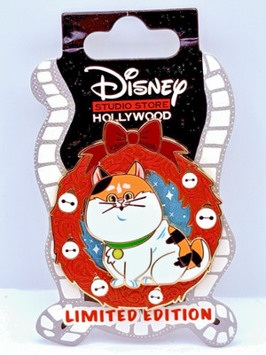 Disney Studio Store Hollywood DSSH Wreath Series Pin 2024 Mochi From Big Hero 6