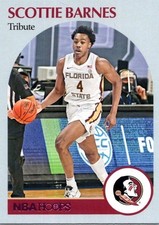 2021-22 Panini Chronicles Draft Picks - Hoops Retro Scottie Barnes #57 Pink (RC)