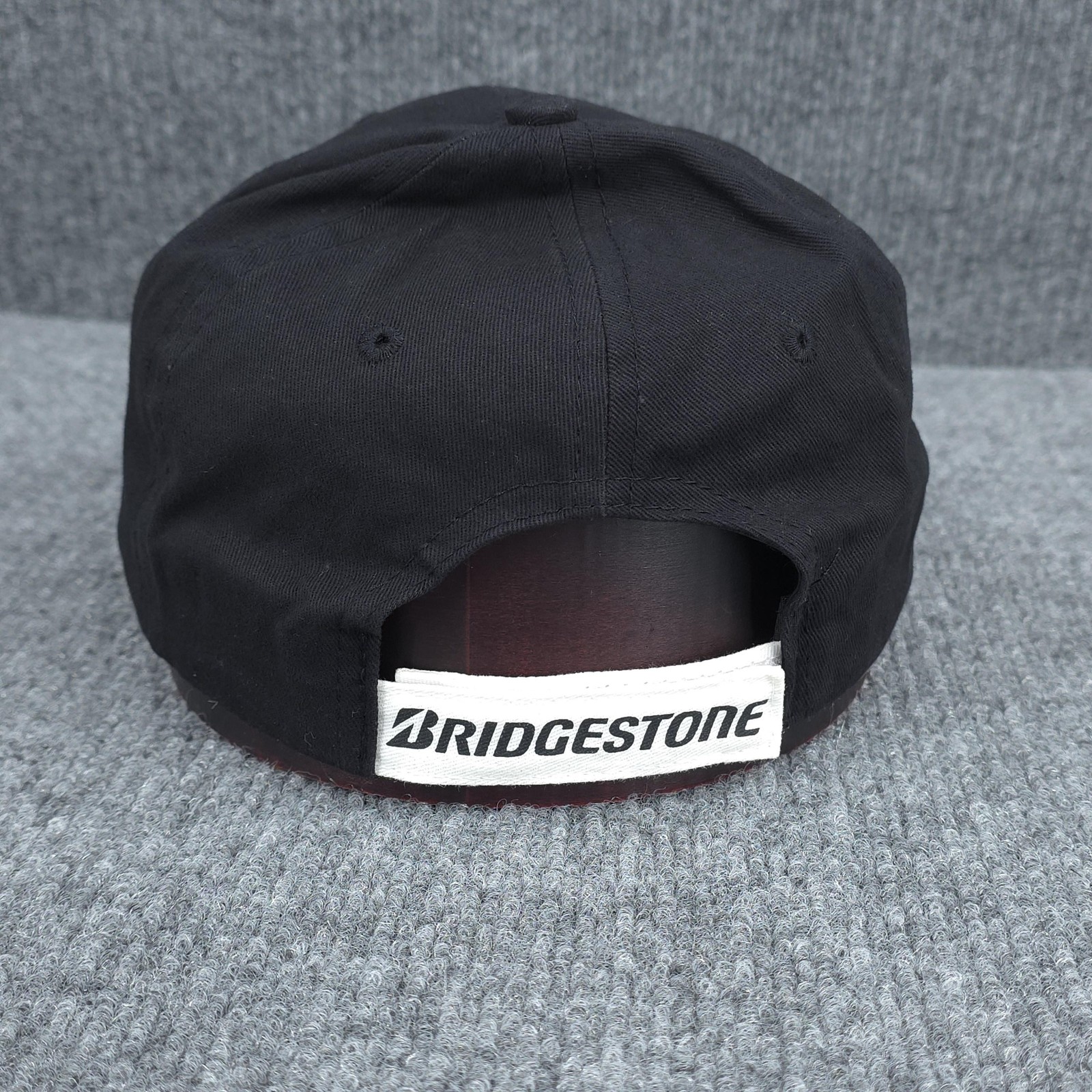 Bridgestone Hat Cap Strap Back Adjustable Black A… - image 5