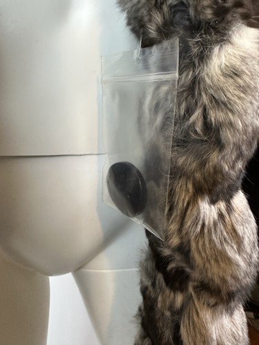 Geschorener Nerzmantel 28 Zoll Kinderwagen wendbar Chinchilla getrimmt Alaska Pelz KC - Bild 10 von 24