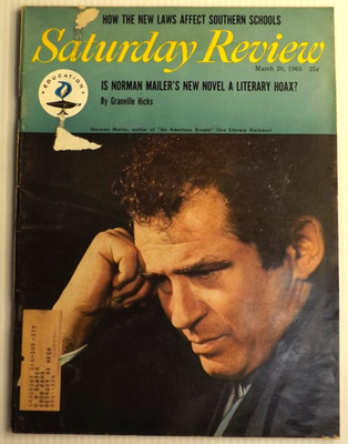 Saturday Review 3/20/1965 Norman Mailer /Colin Wilson /FORD GM, VW & Airline Ads