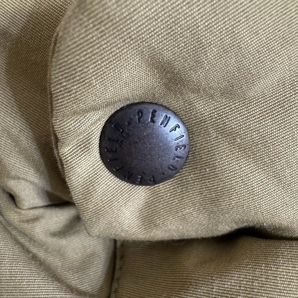 Penfield Vest Mens XL Brown Puffer Snap Button Up Pockets Cotton Polyester - Image 4 of 4