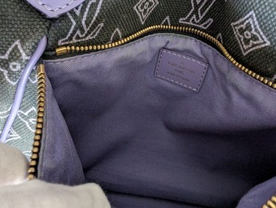 Louis Vuitton LV Tote Bag M95987 Caba Ipanema GM Purple Beach Line