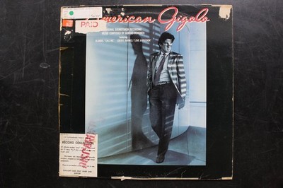 American Gigolo Soundtrack Vinyl LP Giorgio Moroder Blondie Polydor 1980