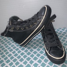 Converse Chuck Taylor All-Star Leather Black  Mens 3 - W 5