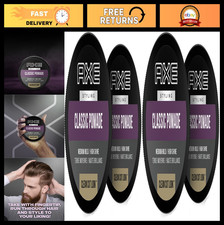 Medium Hold Pomade for Easy Styling, Natural Finish, 2.64oz, Pack of 4