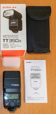 Godox TT350o Flashgun (Oly/Panny fit) - boxed with diffuser and stand