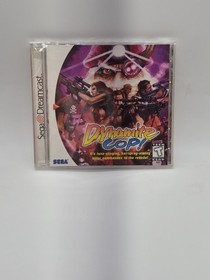 Dynamite Cop (Sega Dreamcast, 1999) Brand NEW Factory Sealed Sun Fading On Spine