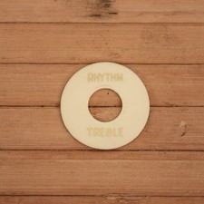 Aged Relic '59 Les Paul® Cream Toggle Plate Poker Chip | SunAged Guitars