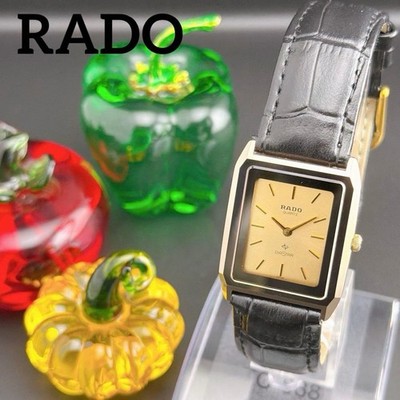 Rado 121.9595.3 Men Quartz Working Watch Luxury Japan Limited Rare Authentic
